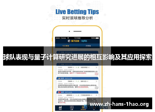 球队表现与量子计算研究进展的相互影响及其应用探索 球队表现与量子计算研究进展的相互影响及其应用探索